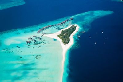 Maldív-szigetek felülről
