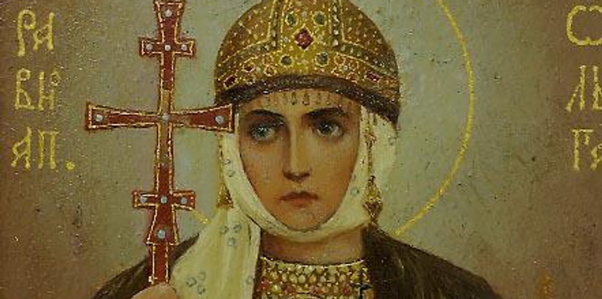 A szentté avatott Kijevi Olga