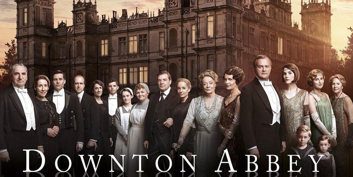 A Downton Abbey plakátja