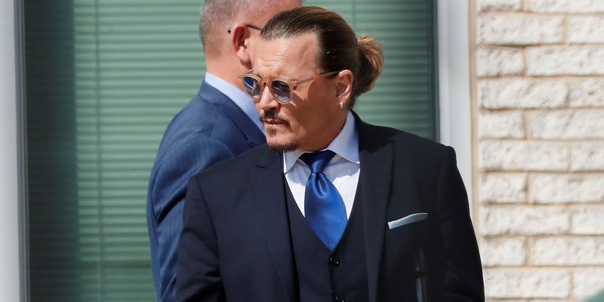 Johnny Depp a bíróságon 
