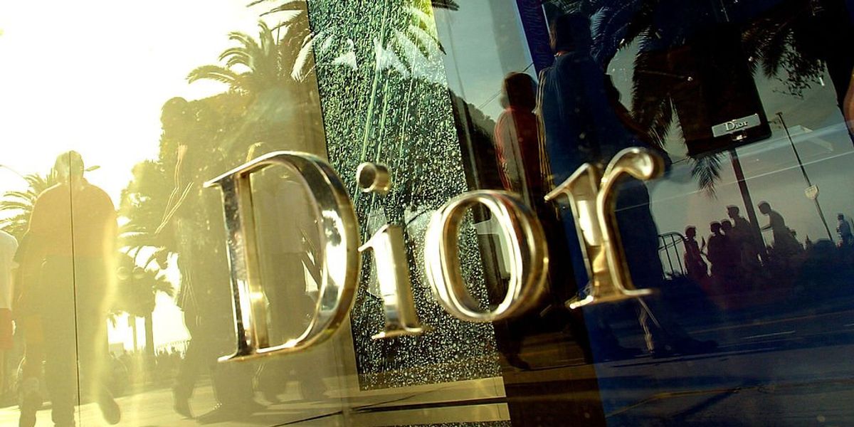 Dior üzlet kirakata az 56. Nemzetközi Cannes-i Filmfesztiválon 2003. május 19-én a franciaországi Cannes-ban