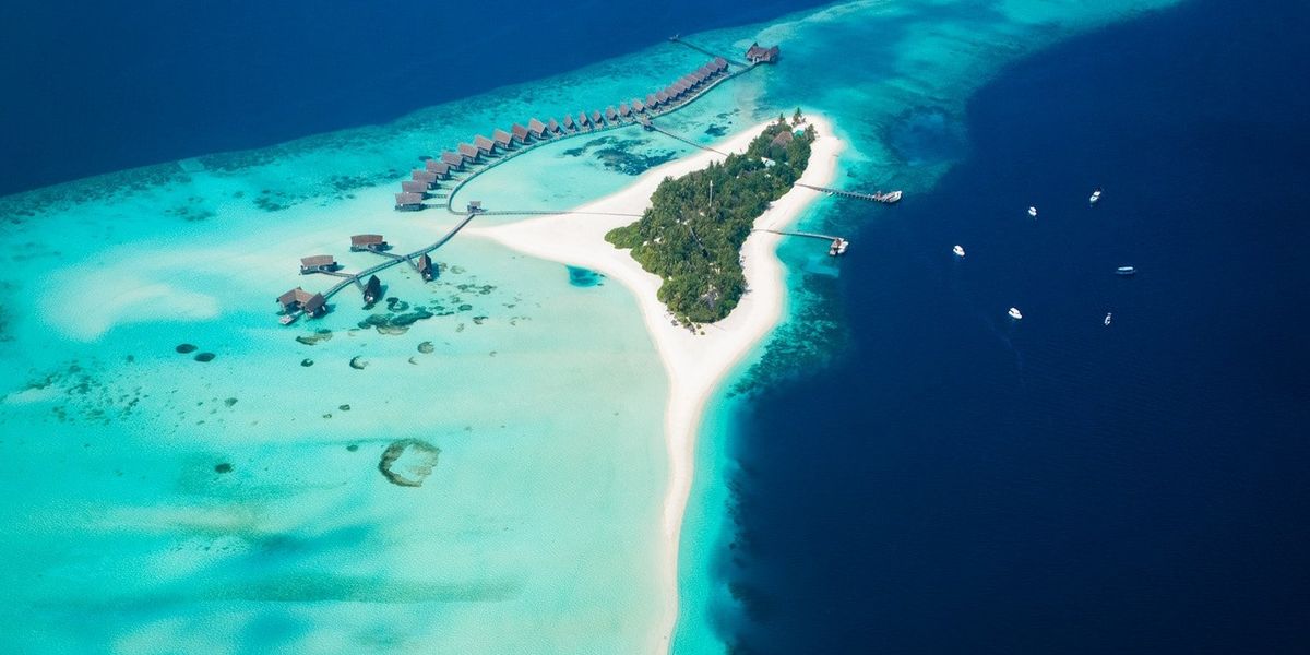 Maldív-szigetek felülről