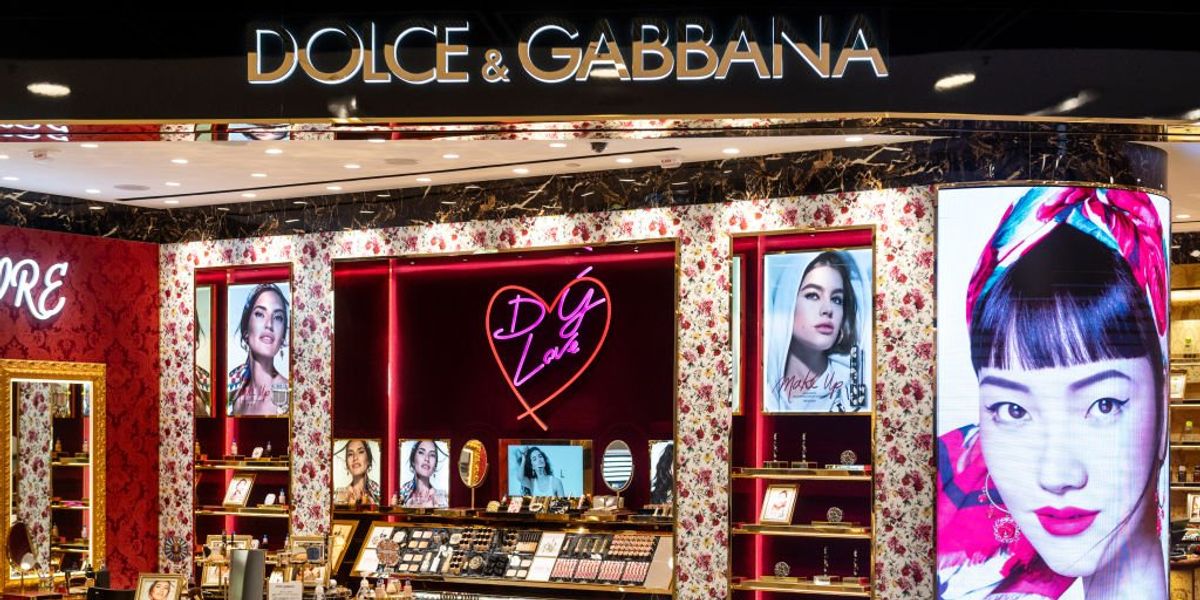 A Dolce & Gabbana olasz luxus divatház hongkongi üzlete 