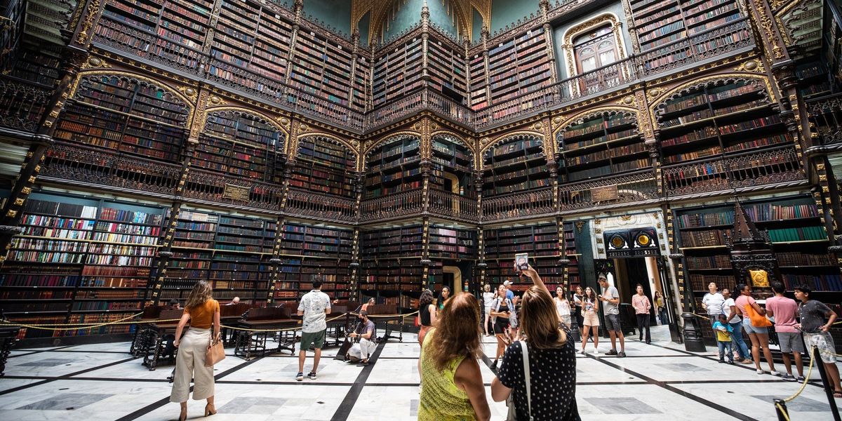 Portugál Királyi Olvasókabinet, Rio De Janeiro, Brazília