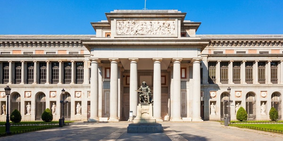 A madridi Prado Múzeum Spanyolországban