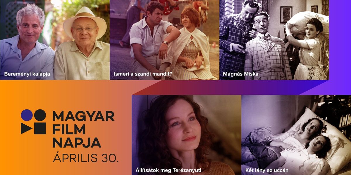 A Magyar Film Napja 2024-es plakátja