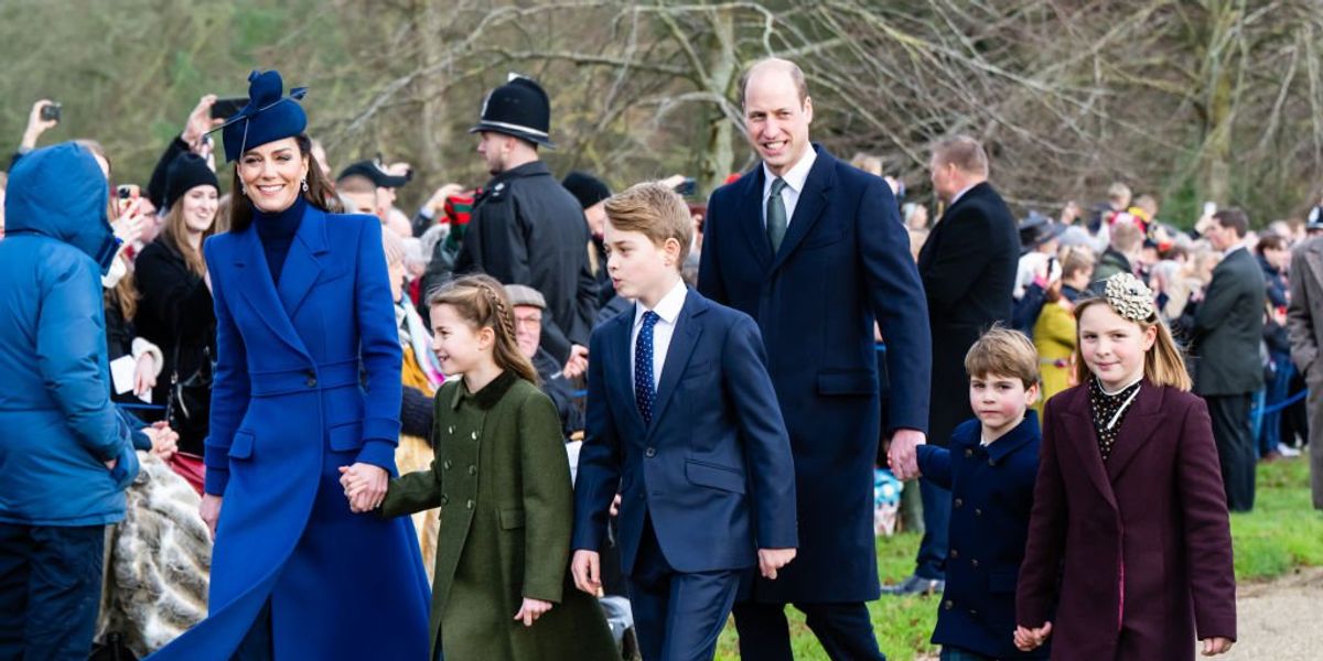 Katalin hercegné, Vilmos herceg és a három gyerekük