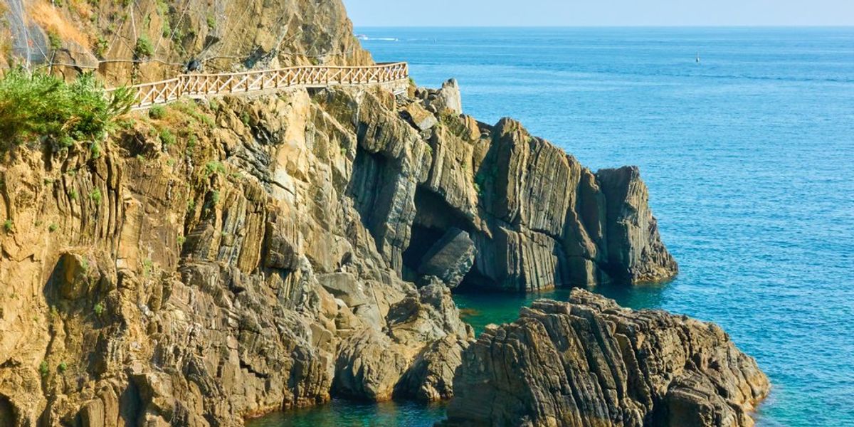 A szerelem útjával (Via dell'Amore) az olaszországi Cinque Terre-ben