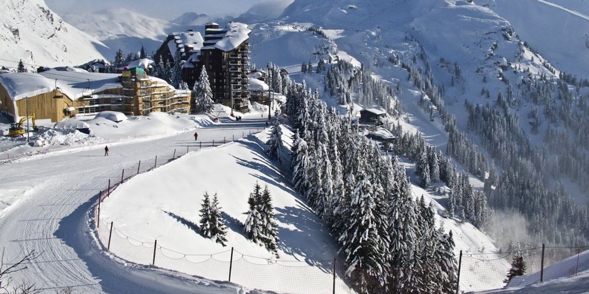 Avoriaz síközpont Franciaországban