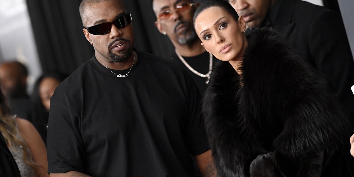 Kanye West és Bianca Censori a 2025-ös Grammy díjátadón