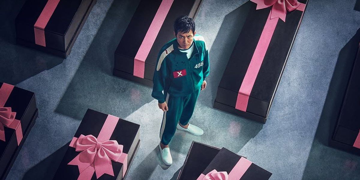 A Squid Game című netflixes sorozat 3. évadának plakátja