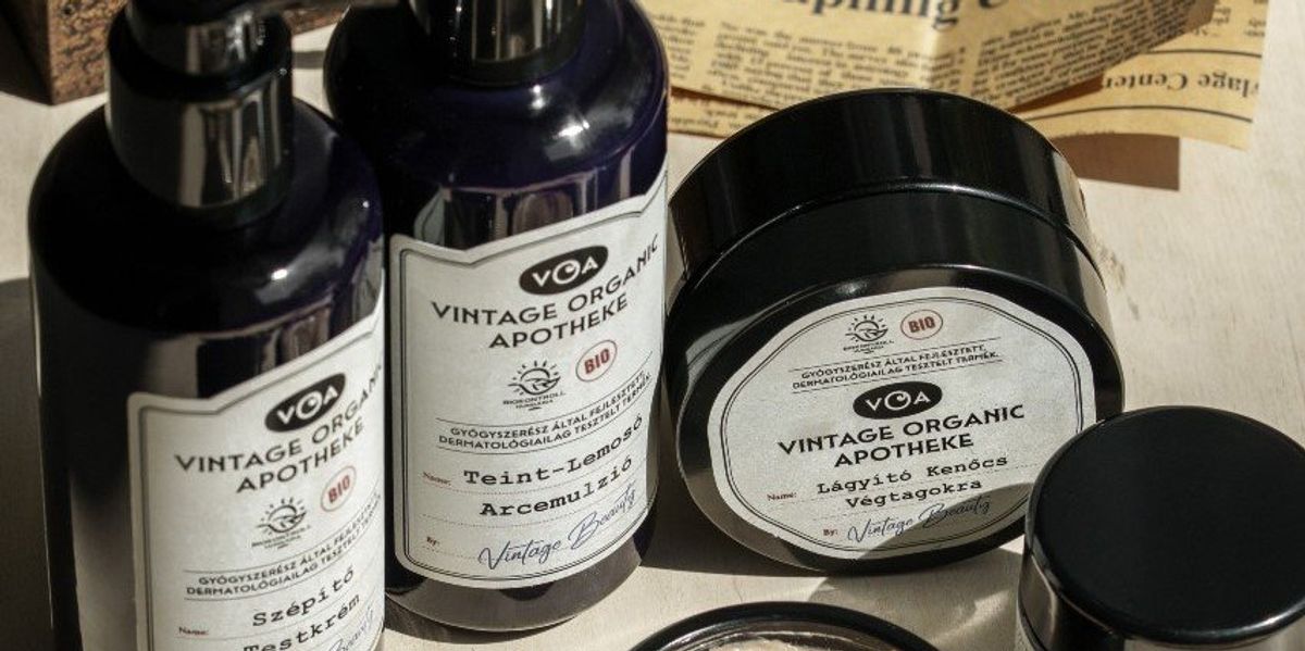 A Vintage Beauty Vintage Organic Apotheke nevű új termékcsaládjának tagjai