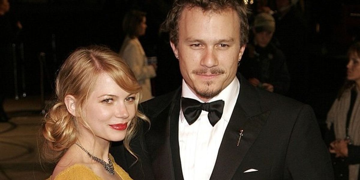 Michelle Williams és Heath Ledger a Vanity Fair Oscar Partyn Los Angelesben, 2006. március 05-én