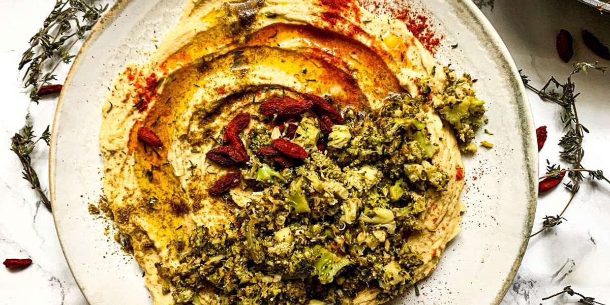 az arab konyha egyik legkedveltebb fogása, a humusz