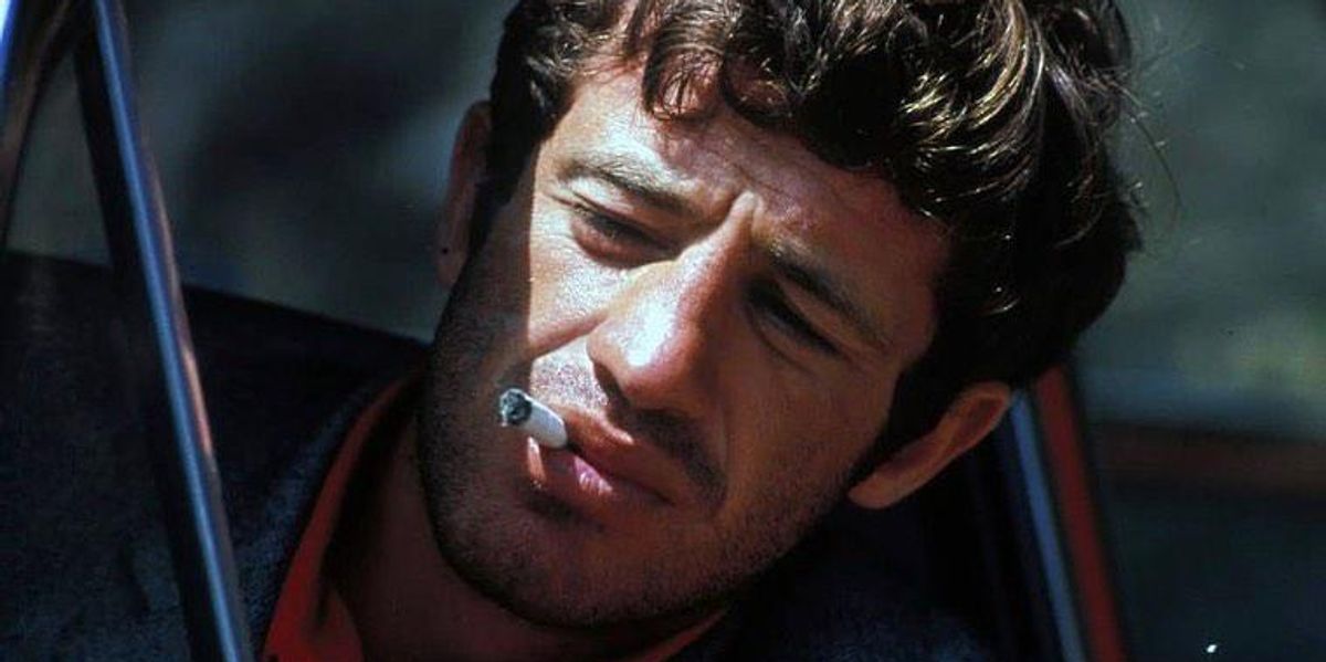 Jean-Paul Belmondo a Bolond Pierrpt című filmben