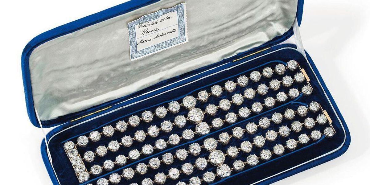 Marie Antoinette gyémánt karkötői