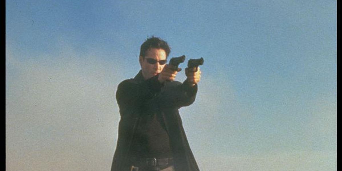 Keanu Reeves a Mátrix című 1999-es filmben