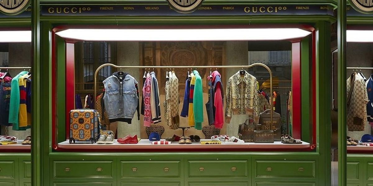 A milánói Gucci pop-up bolt