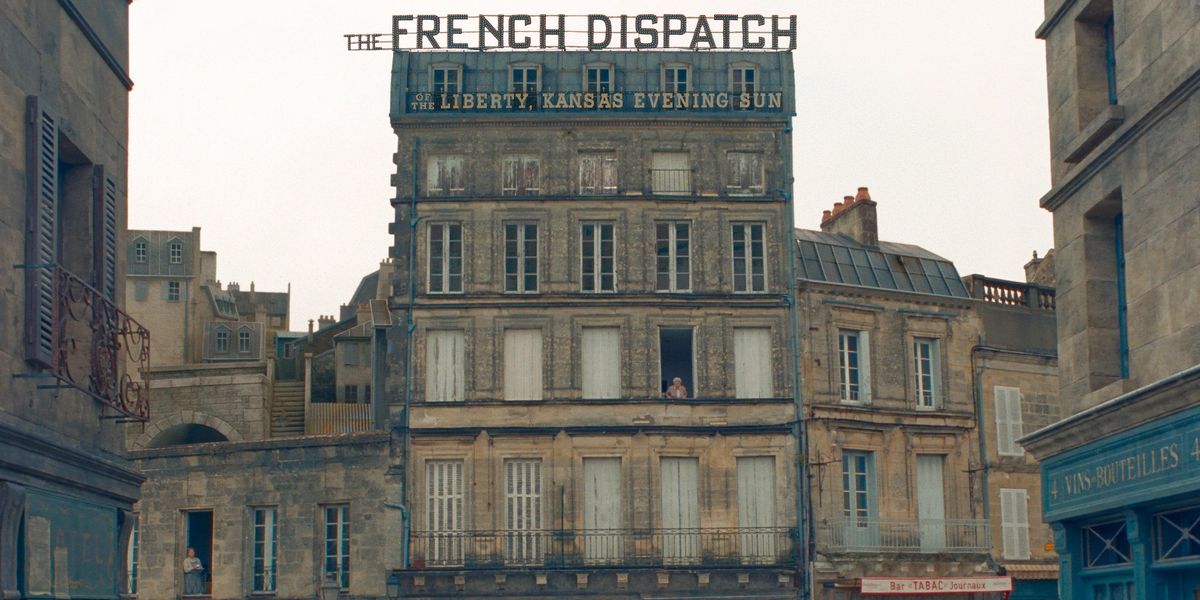 the french dispatch set