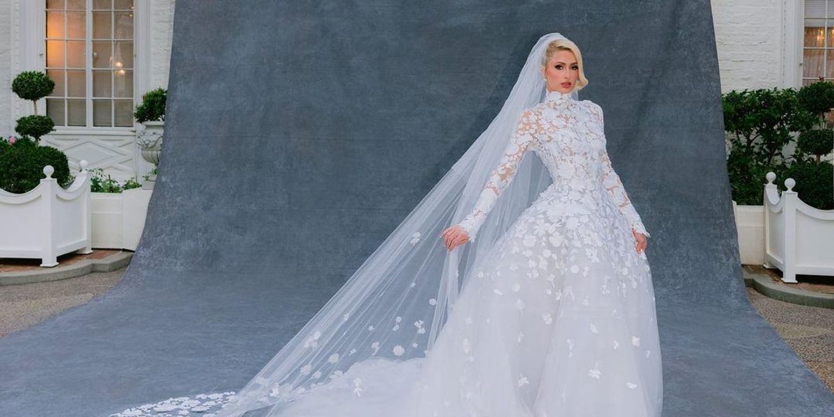 Oscar de la Rentában ment férjhez Paris Hilton