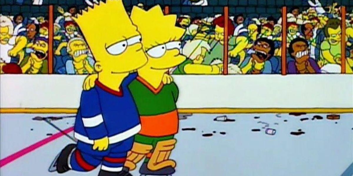 Bart és Lisa Simpson
