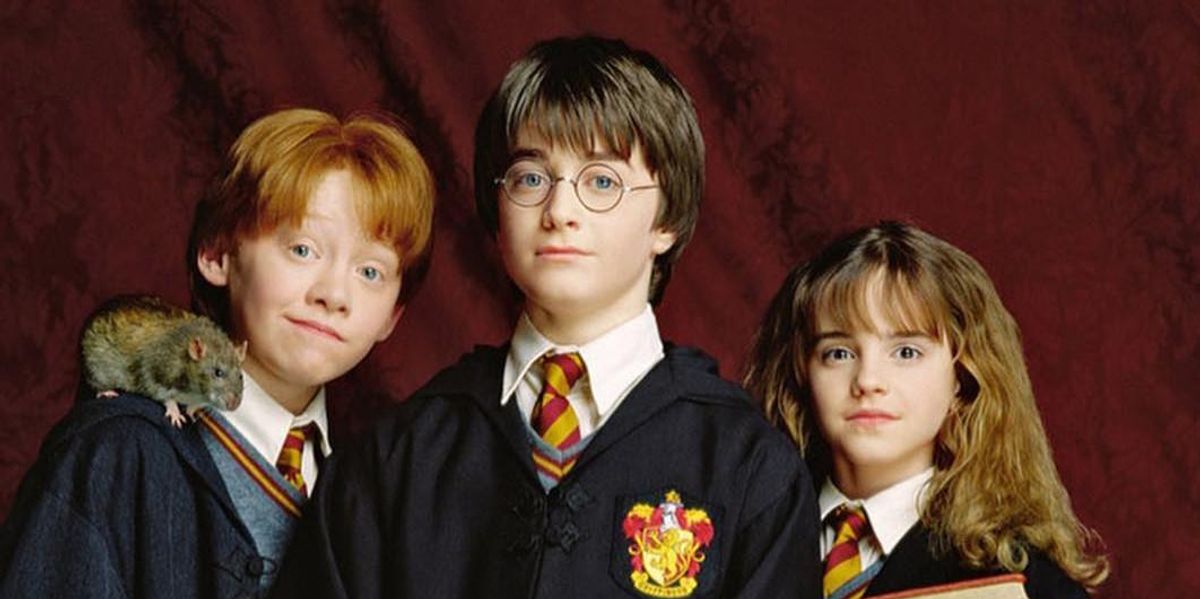 Rupert Grint, Daniel Radcliffe és Emma Watson 