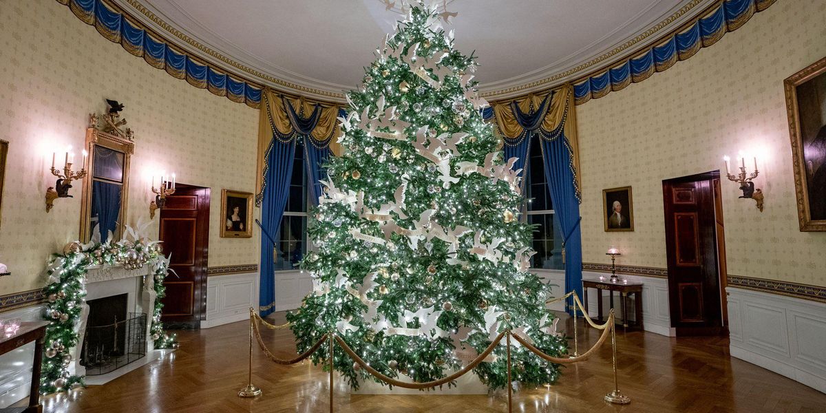 A Fehér Ház hivatalos karácsonya, ami az összetartozás eszméynét jelképezi