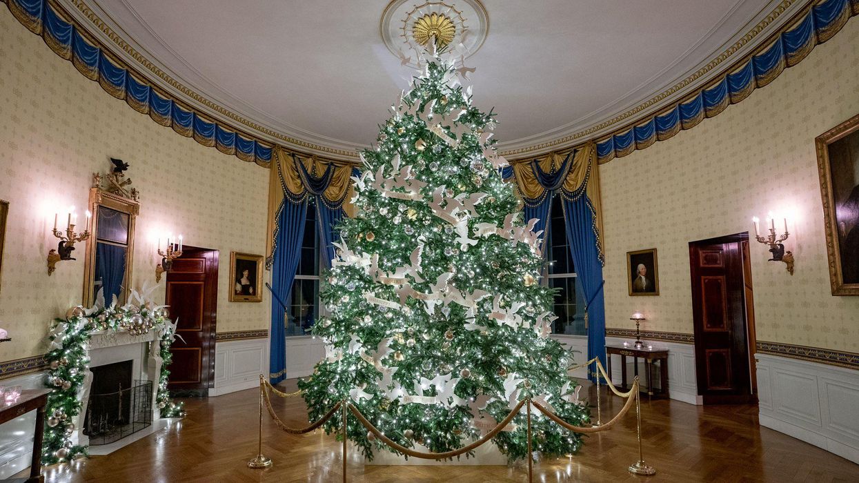 A Fehér Ház hivatalos karácsonya, ami az összetartozás eszméynét jelképezi