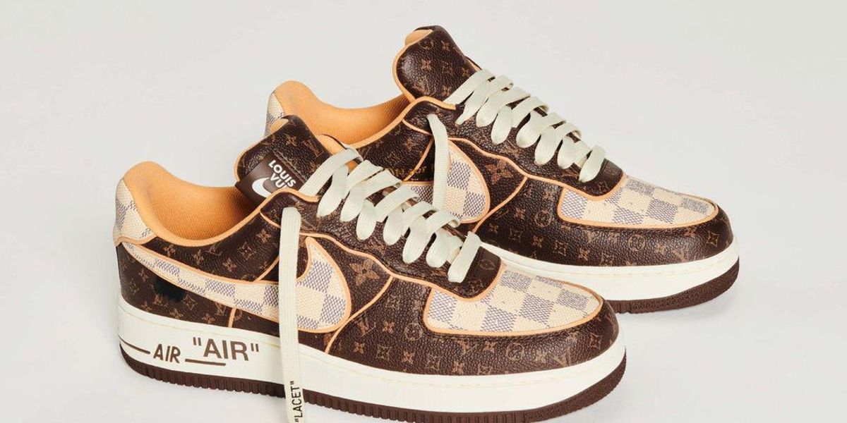 Louis Vuitton X Nike Air Force 1, Virgil Abloh tervezésében