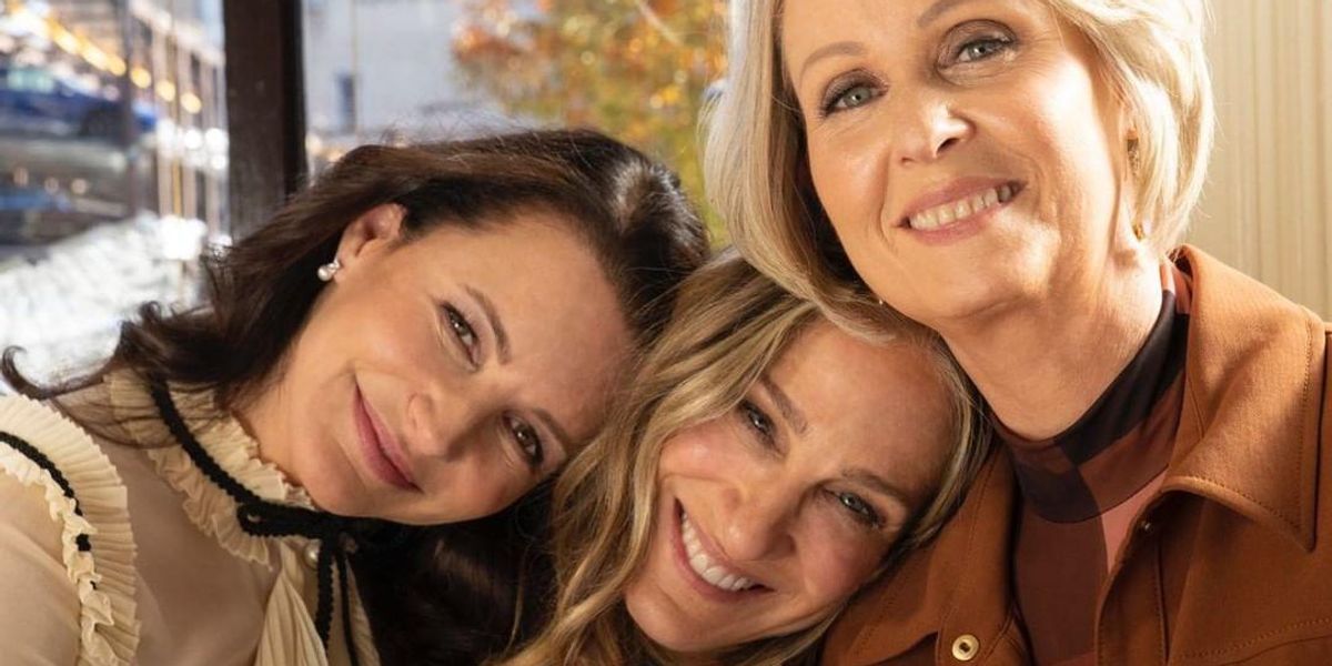 Kristin Davis, Sarah Jessica Parker és Cynthia Nixon