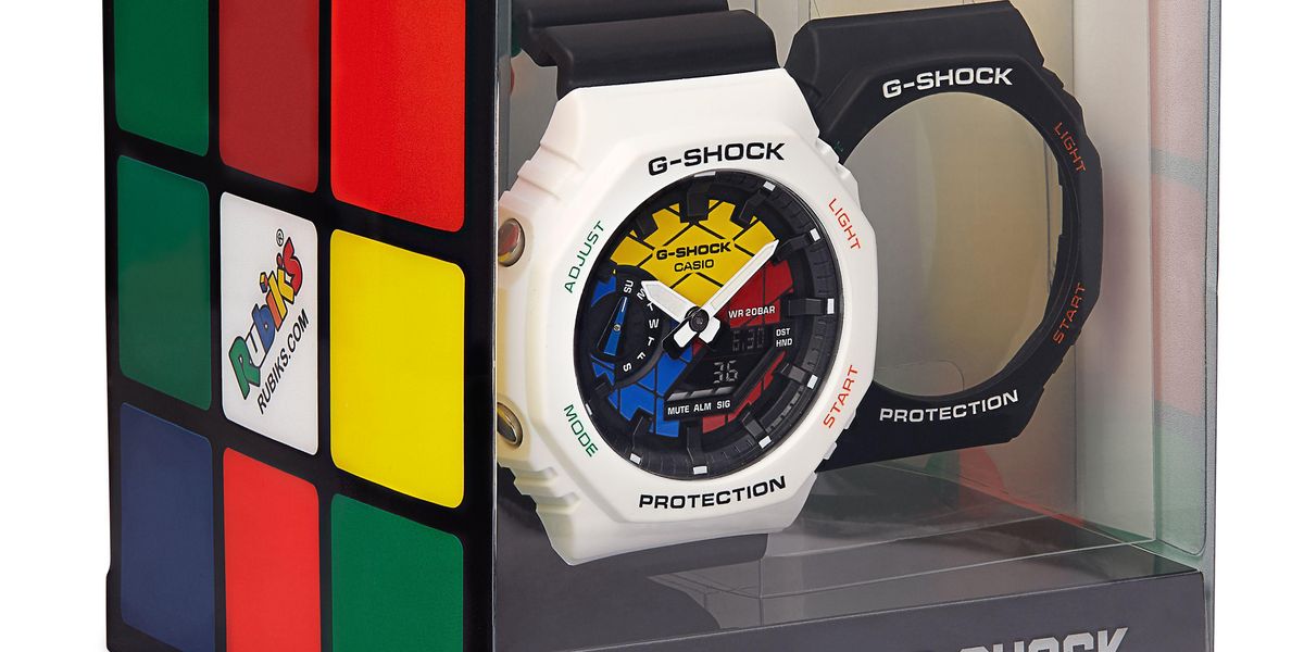 A Casio Rubik-kocka előtt tisztelgő karórája