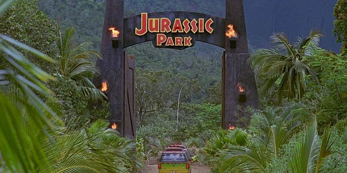 A Jurassic Park egyik jelenete