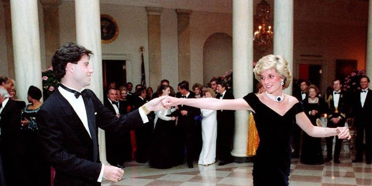 Diana hercegné és John Travolta