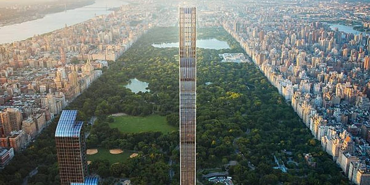 A New York-i Billionaires Row-n található torony a világ legvékonyabb felhőkarcolója