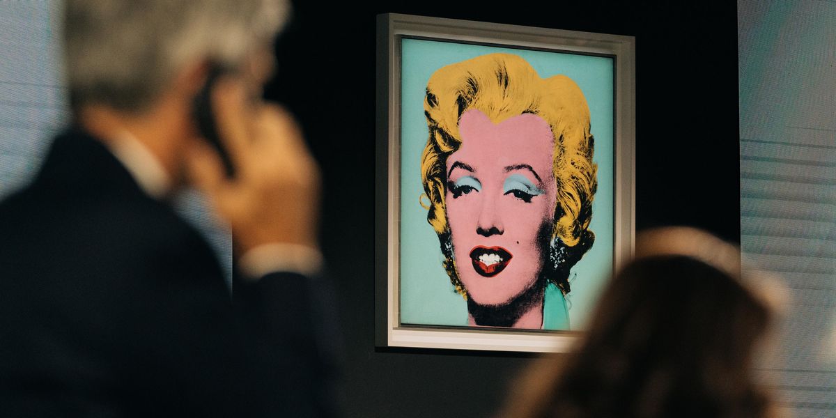 Andy Warhol Monroe-portréja