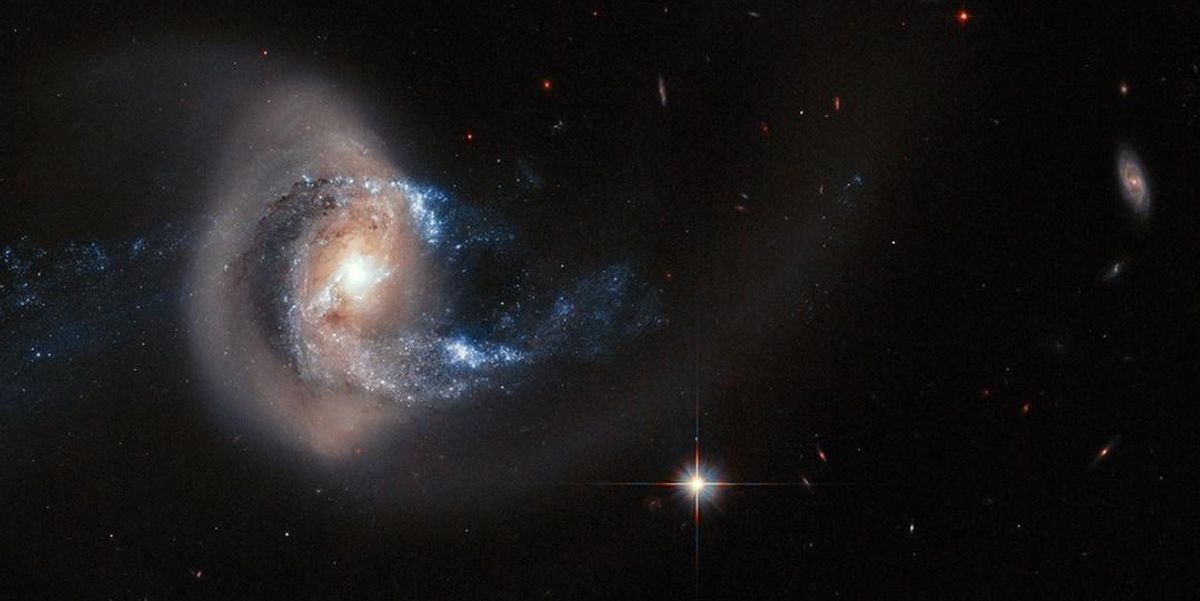 Egy galaxisról készített fotó