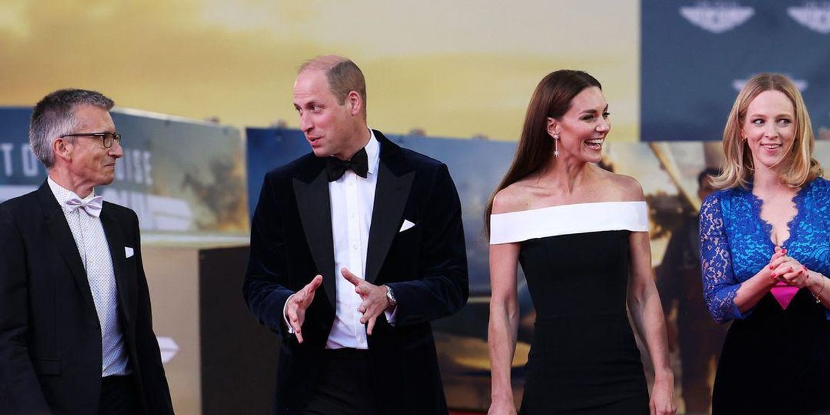 Kate Middleton és Vilmos herceg a vörösszőnyegen