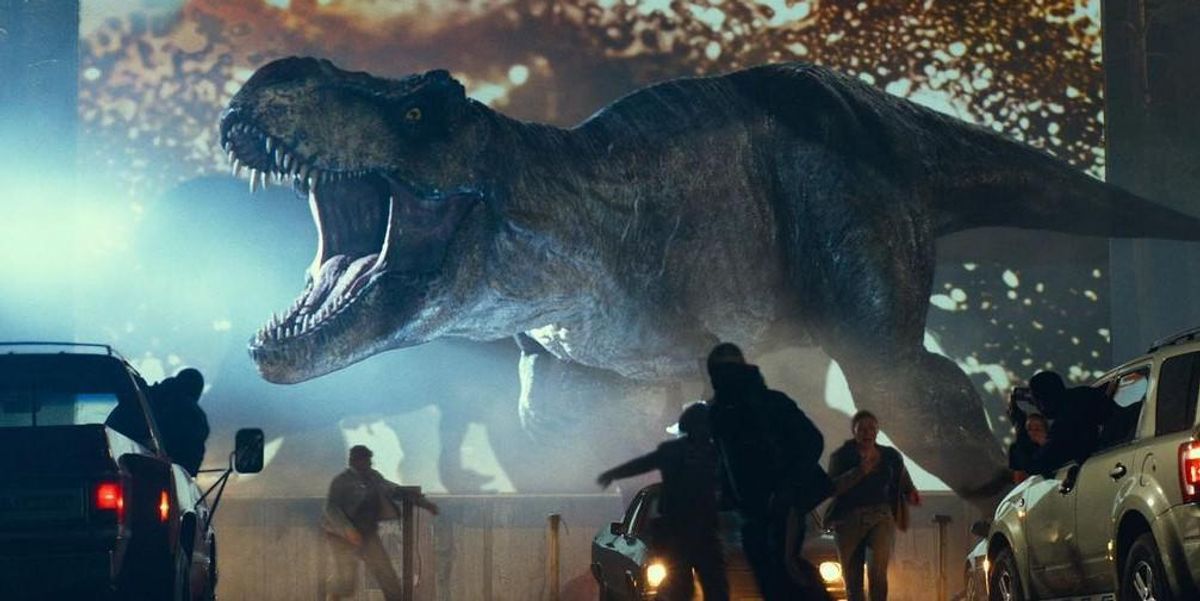 A Jurassic World: Világuralom egyik jelenete