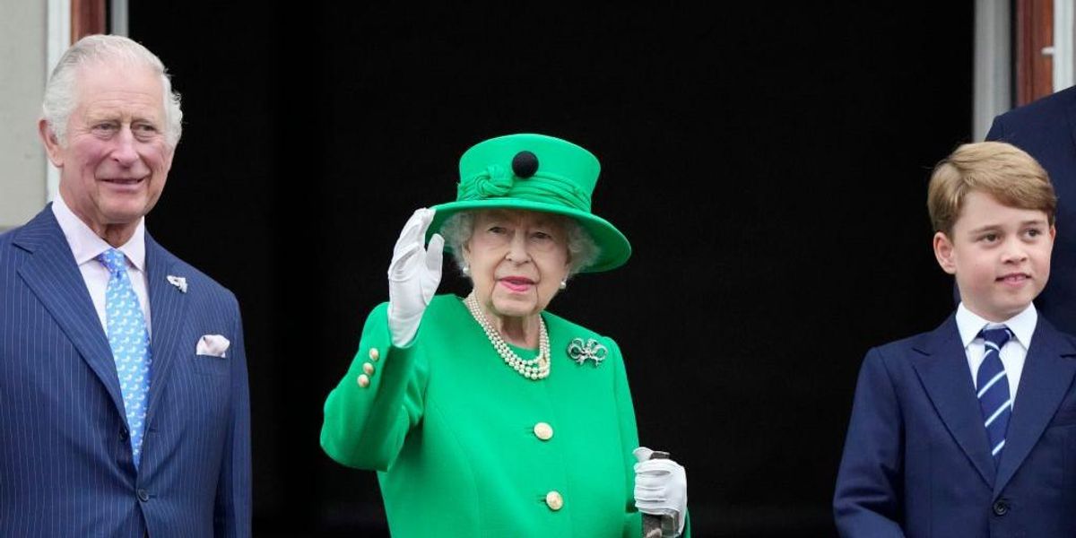 II. Erzsébet királynő a platina jubileumi ünnepségeken