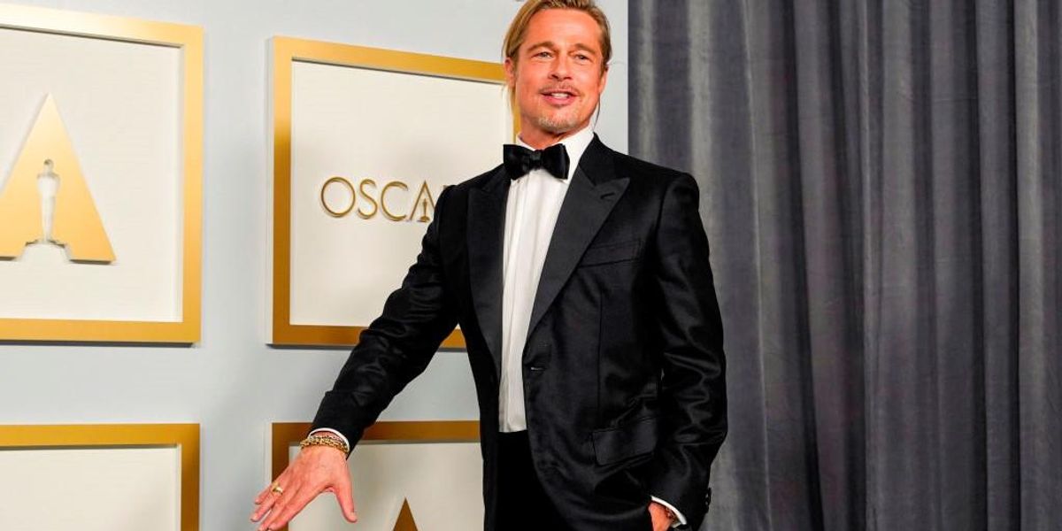 Brad Pitt az Oscar-gálán