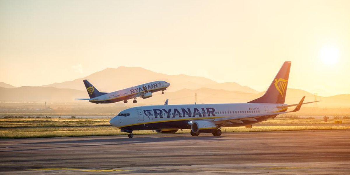 Két Ryanair gép