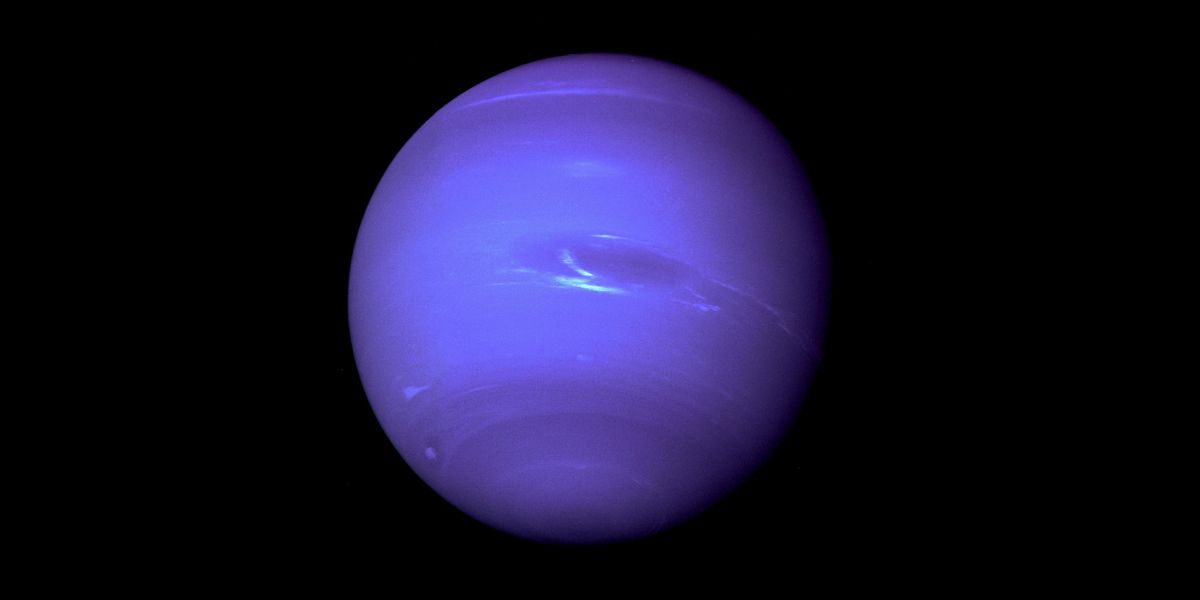 A Voyager 2 Neptunuszról készített felvétele