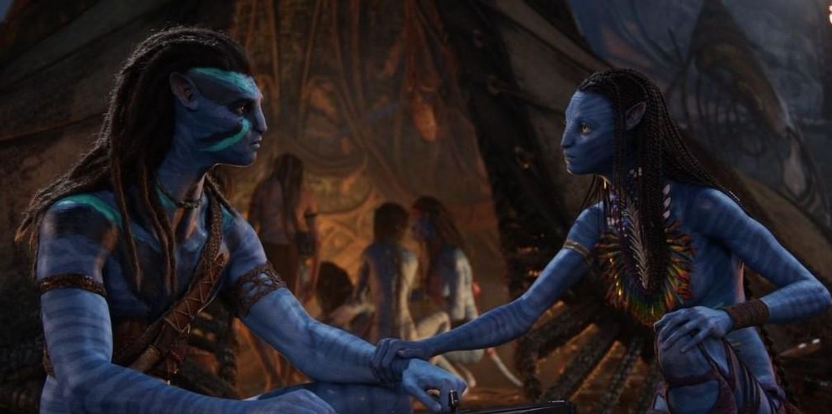 Az Avatar második részének egyik jelenete