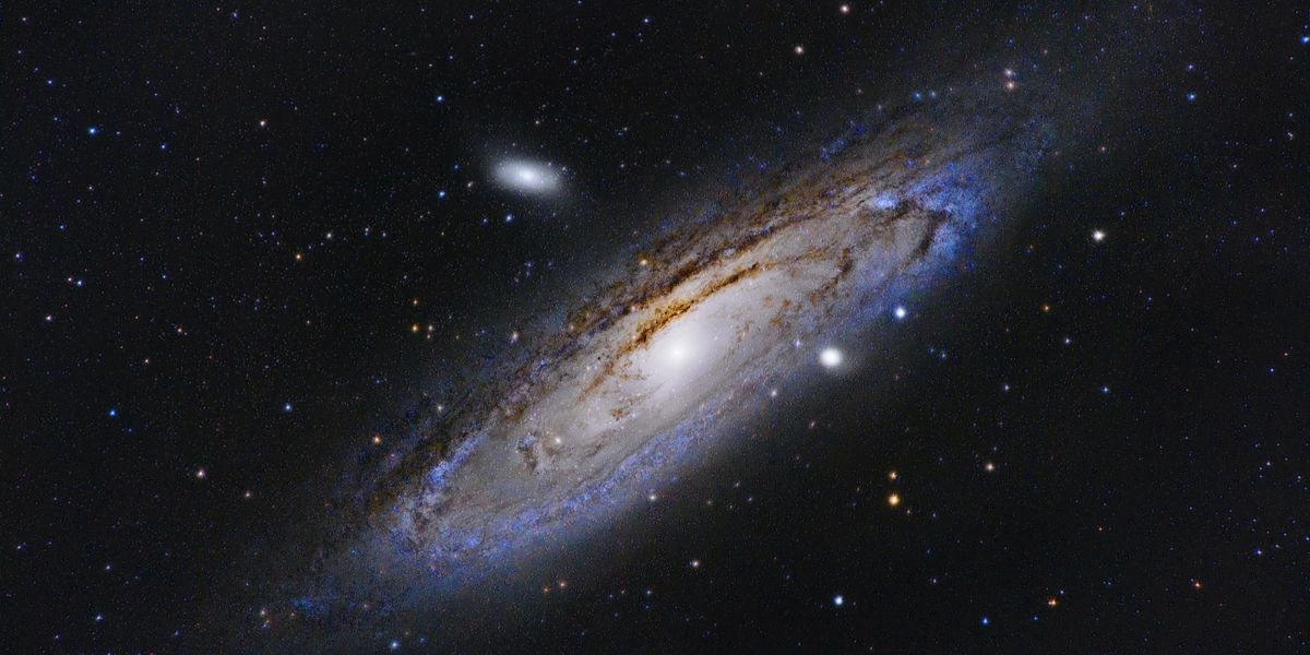 Egy spirálgalaxisról készített kép (illusztráció)
