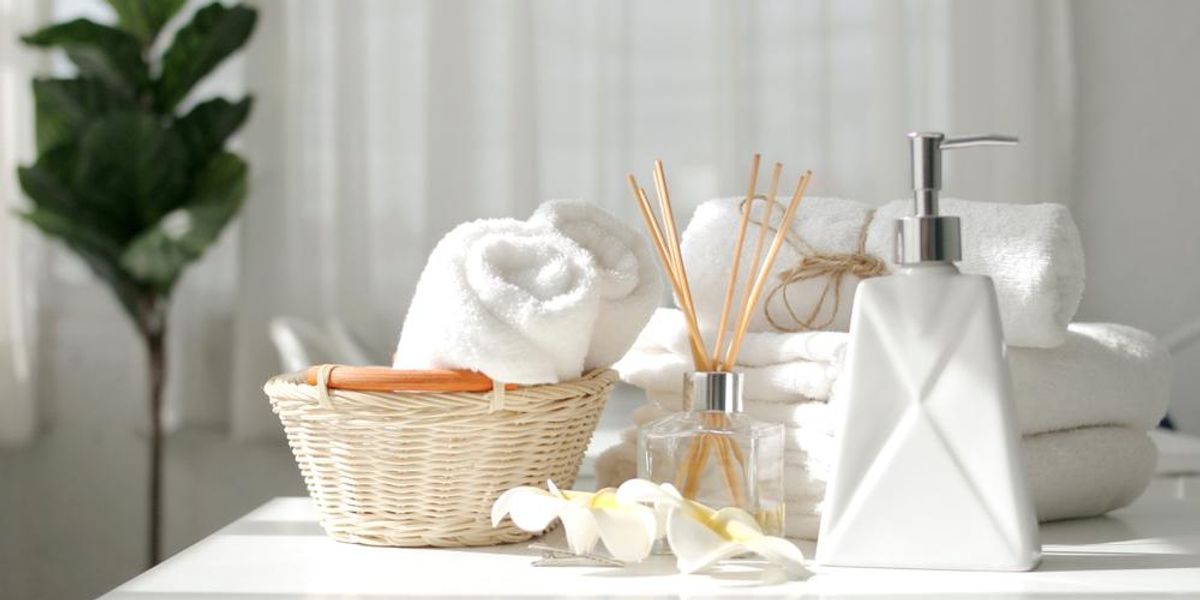 Törölközők, wellness koncepció