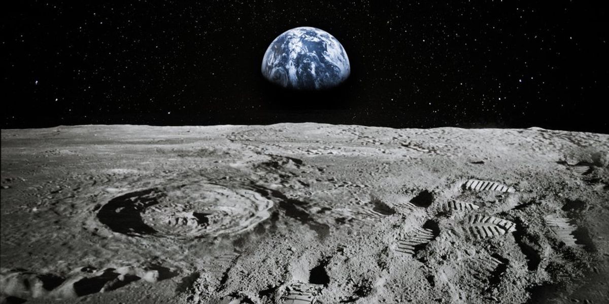 A Föld a Holdról nézve