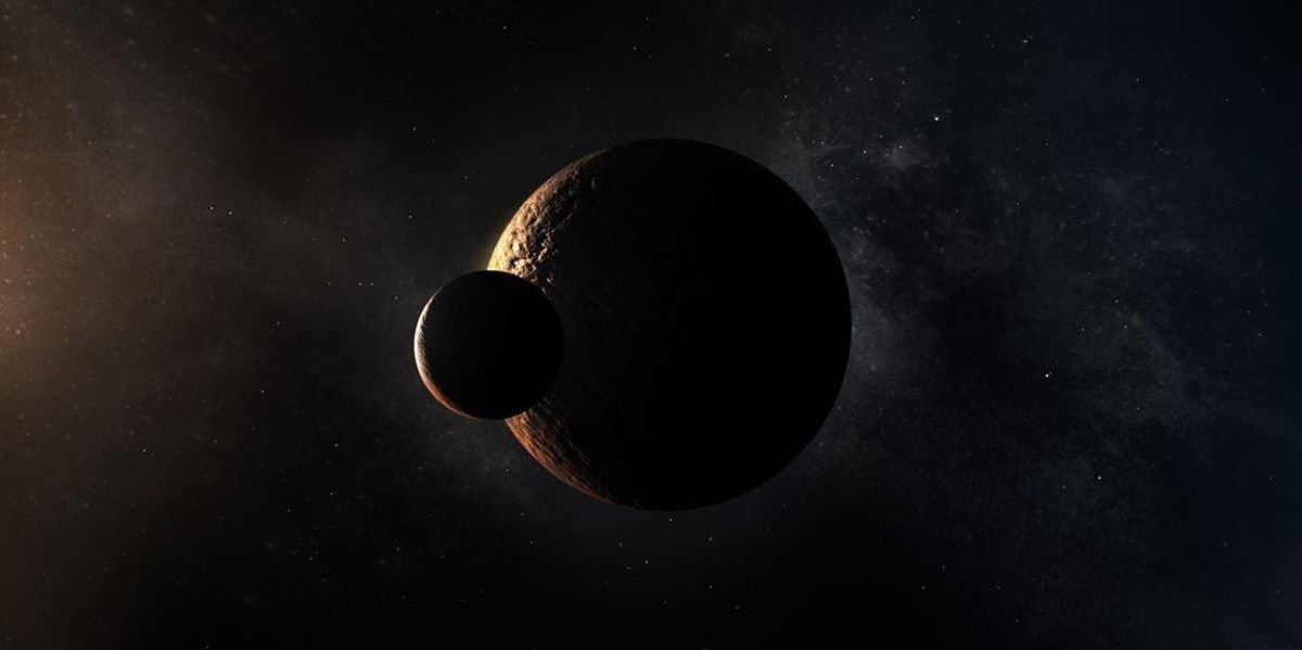 Egy sötét bolygó (illusztráció)