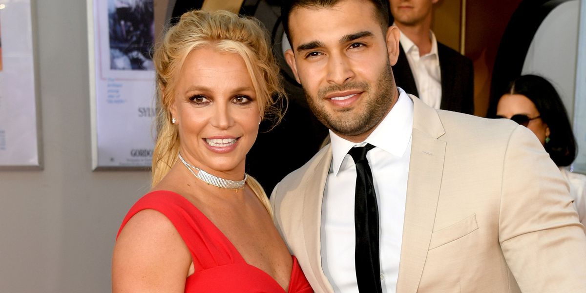 Britney Spears és a férje.