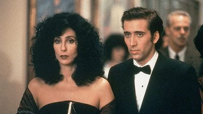 Cher és Nicolas Cage a Moonstruck című 1987-es filmben