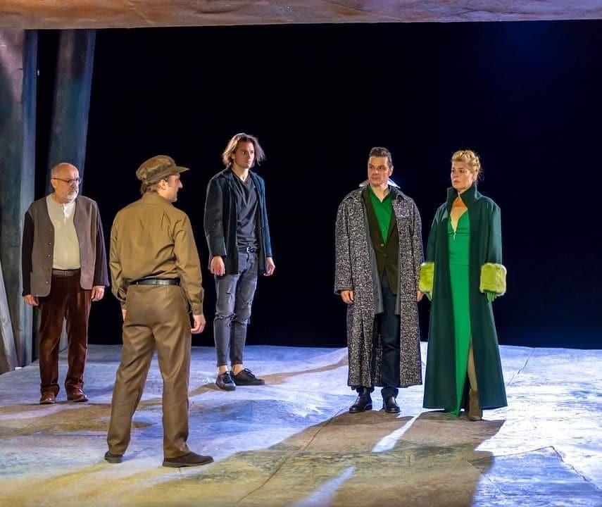 Shakespeare: Lear király című darabja Zsámbéki Gábor rendezésében a Katona József Színházban